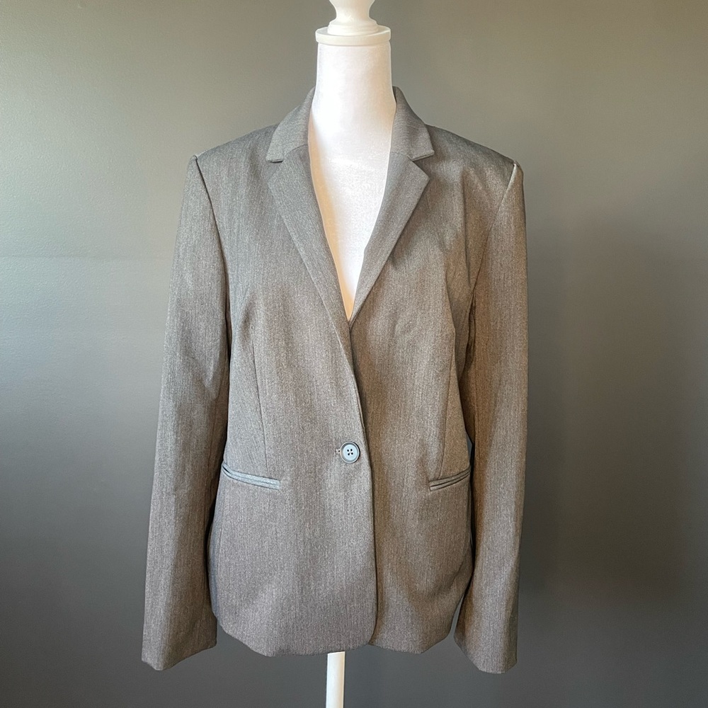 ✨Express|size 10✨ Gray Columnist Jacket✨